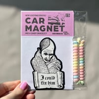Image 1 of I Could Fix Him Car Magnet Candy Pack
