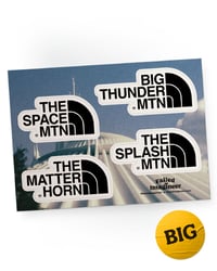 Image 1 of Mountains - Sticker Sheet