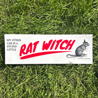 Image 1 of Rat Witch Sticker