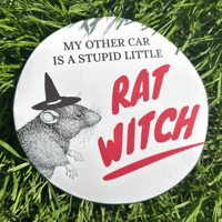 Image 1 of Rat Witch Magnet