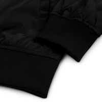 Image 3 of "I stand for respect" premium recycled bomber jacket