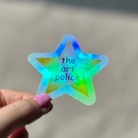 Image 2 of The Art Police Mini Sticker