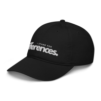 Image 5 of "I stand for differences" organic dad hat