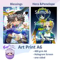 [Pre-Order] A6 Art Prints $2/pt.