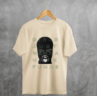 Image 1 of Beige Girls Just Wanna Have Funds Tee