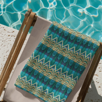Image 3 of Summer Gazania Beach Towel