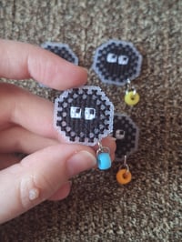 Image 1 of Soot Sprite Stitched Pins
