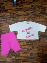 Pink & White Loyalty Love Women Sets