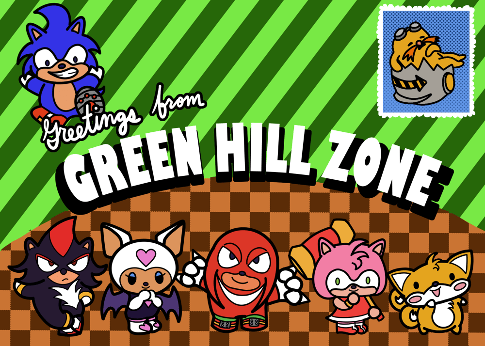 Image of Green Hill Zone (5x7)