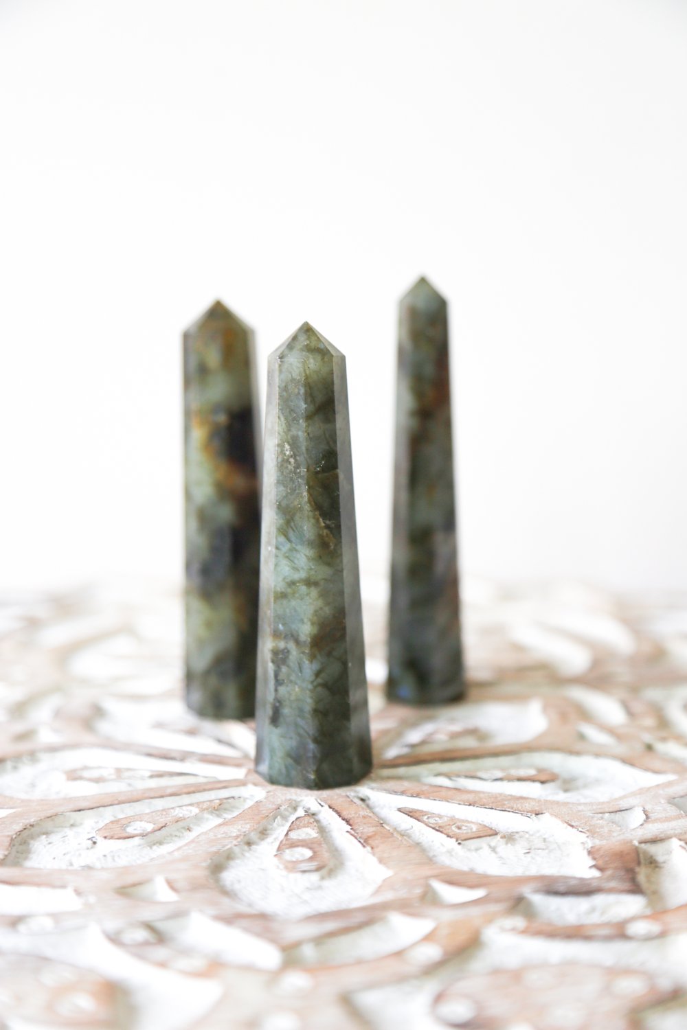 Image of Labradorite Crystal Tower