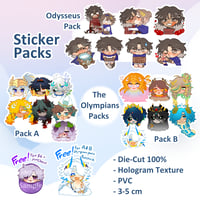 [Pre-Order] Sticker Pack $3/pack