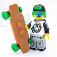 Image 1 of EJA Sad Longboarder Minifigure