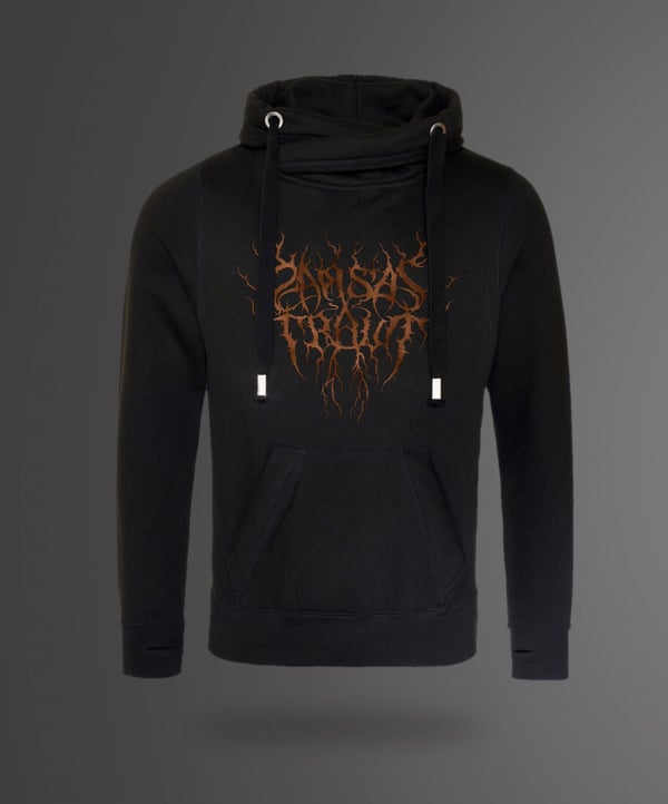 Image of CROSS NECK HOODIE „Eine(r) gegen alle“   