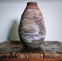 Image 1 of XL Marbled vase with WILD CLAY