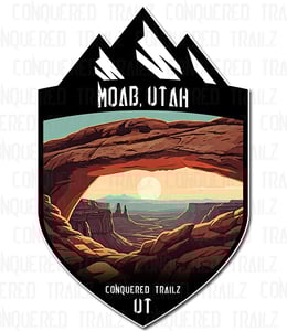 Image of Moab Utah Sticker