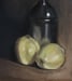 Image of Coings et bouteille d'huile d'olive
