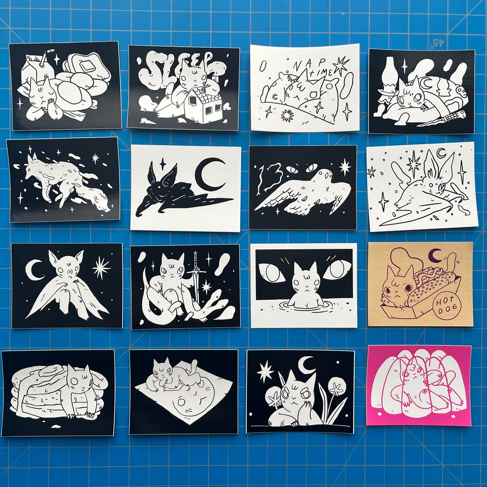 Image of Single Color Sticker Set 2