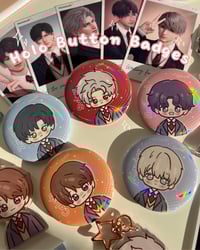 Image 1 of LaDs Chibi Button Badges