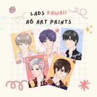 Image 1 of LADs A6 Kawaii Art Prints