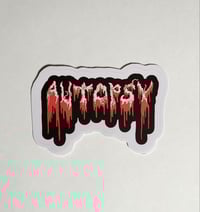 Image 1 of Autopsy Logo Matte Vinyl Sticker