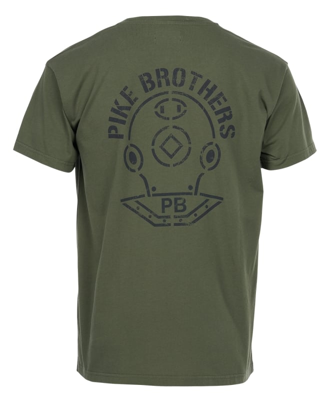 Image of 1969 Sports Tee Scuba Green by Pike Brothers