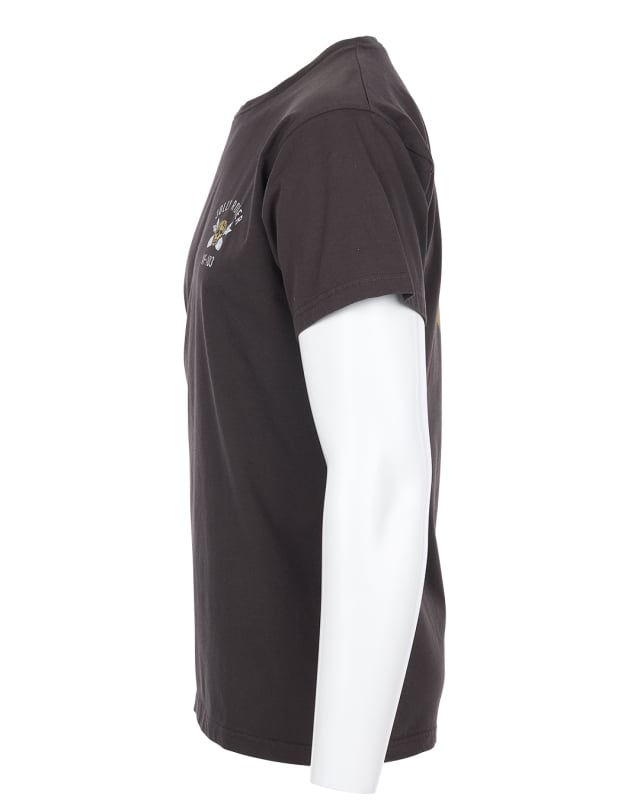 Image of 1969 Sports Tee Jolly Roger Black by Pike Brothers