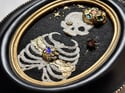 Andromeda Embellished Skeleton Framed Embroidery