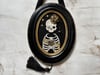 Andromeda Embellished Skeleton Framed Embroidery
