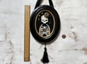 Andromeda Embellished Skeleton Framed Embroidery