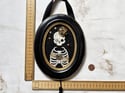 Andromeda Embellished Skeleton Framed Embroidery