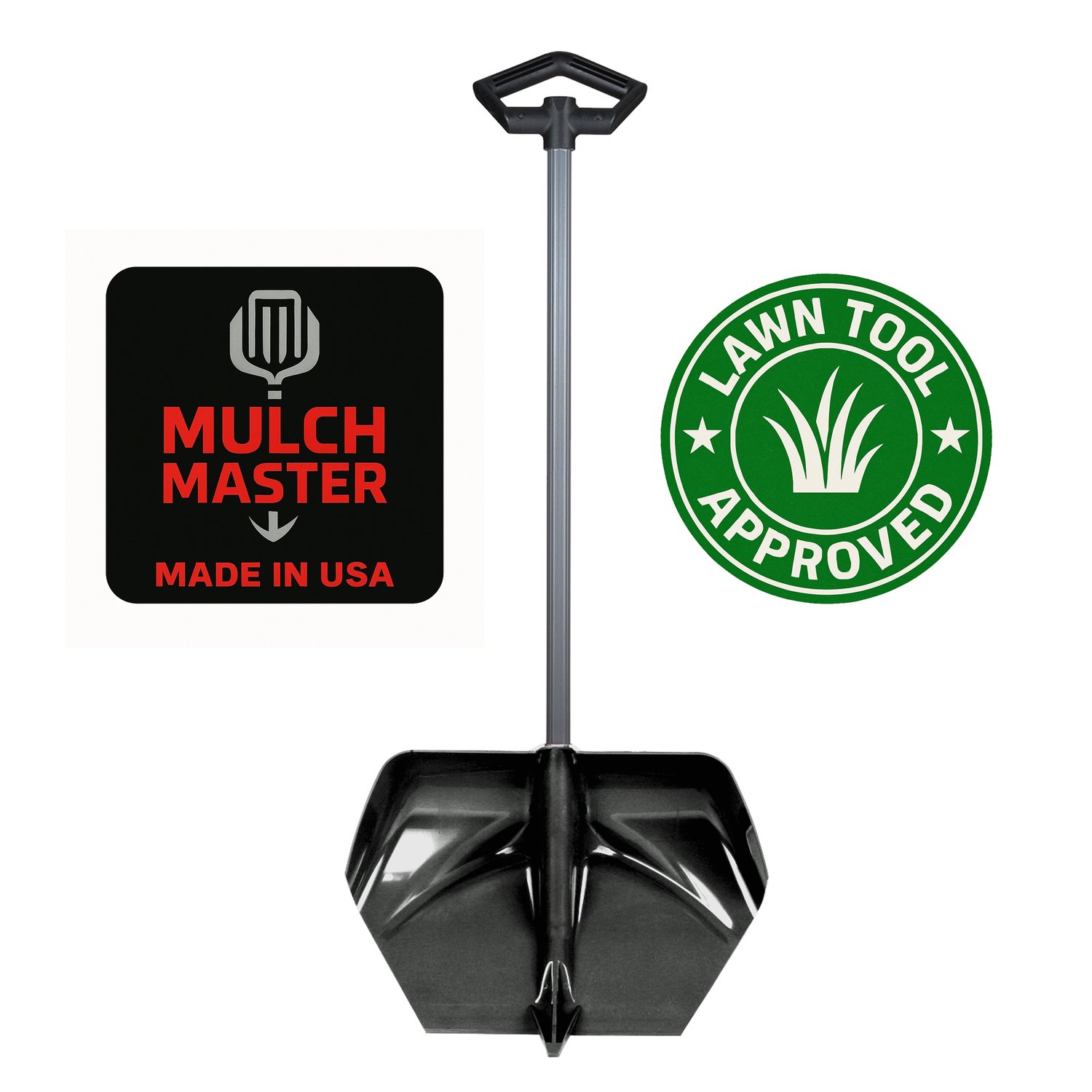 MULCH MASTER Combo Rake + Scoop™ | Move More Mulch with Half the Effort ...