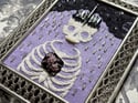 Storm Embellished Skeleton Framed Embroidery
