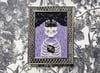 Storm Embellished Skeleton Framed Embroidery