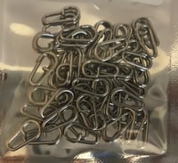 Image 2 of TEARDROP SPLIT RINGS 10 PACK