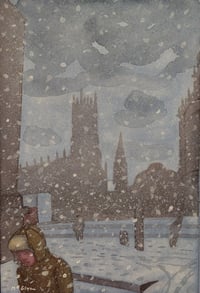 Winter in the West End.