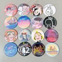 Image 2 of [NEW] Misc Kpop Buttons