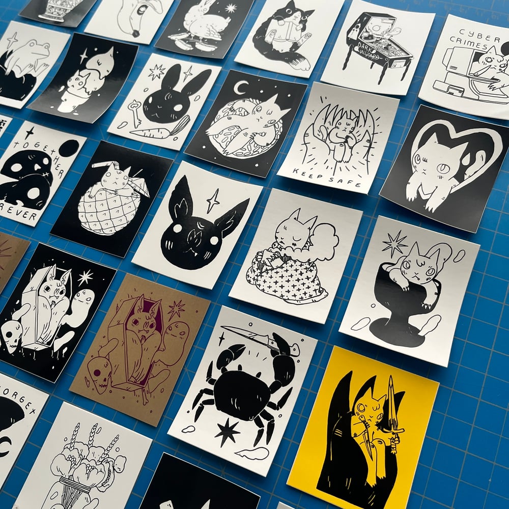 Image of Single Color Sticker Set 1