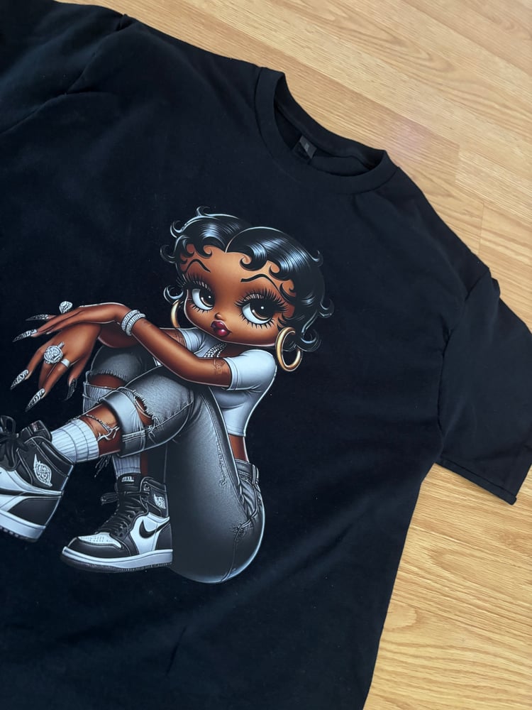 Image of Betty Boop Custom T-Shirts