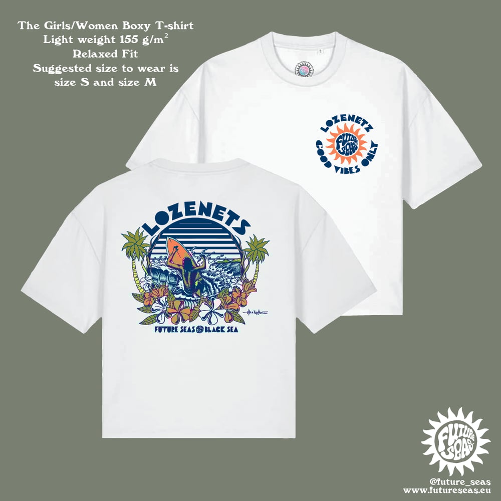Image of 60's SURFER LOZENETS WOMEN'S T-SHIRT