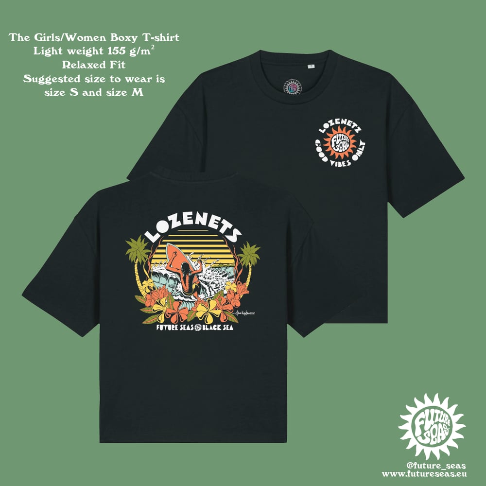 Image of 60's SURFER LOZENETS WOMEN'S T-SHIRT