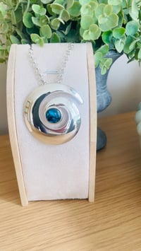 Large Swirl Statement Necklace