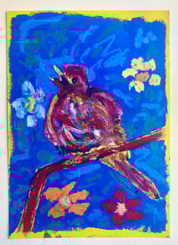 Mr. Boid Finds His Voice (A3 print)