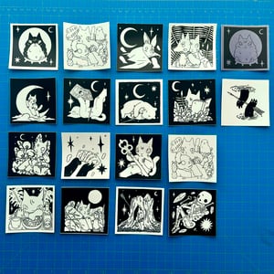 Image of Small Square Stickers