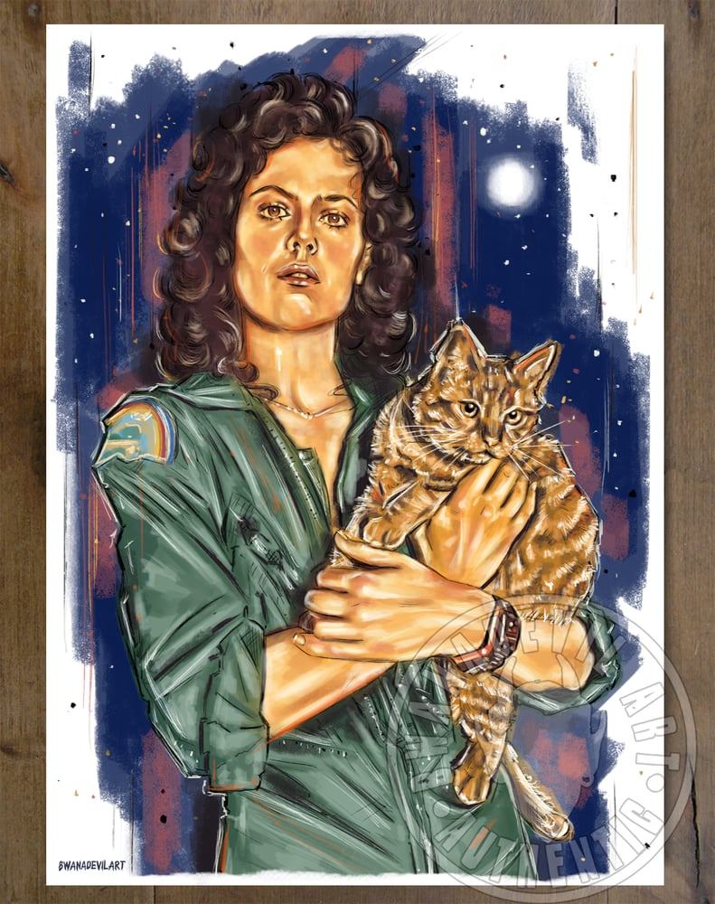 Image of Alien (Ripley & Jonesy) FREE SHIPPING!