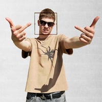 Image 2 of CRAWLER TEE [SAND]
