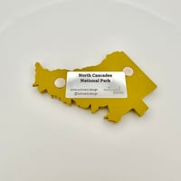 Image 4 of North Cascades National Park 3D Topography Map