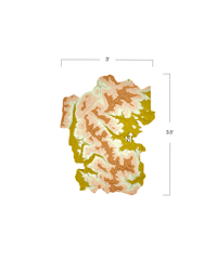 Image 5 of Rocky Mountain National Park 3D Topography Map