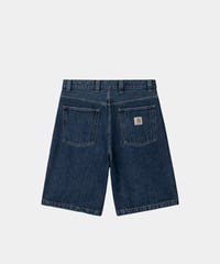 Image 2 of CARHARTT WIP_BRANDON SHORT (STONE WASHED) :::BLUE:::