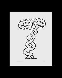 Image 1 of Two powerful flowers print