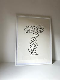 Image 2 of Two powerful flowers print